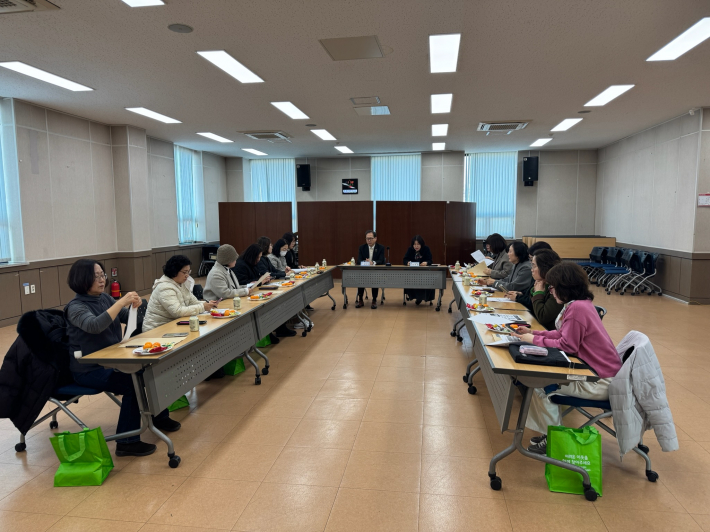 [세류2동] 노인맞춤돌봄서비스 생활지원사 간담회 개최