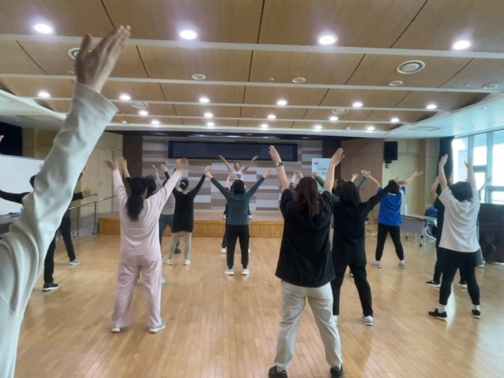 영통구보건소가 '건강한 체중 만들기' 프로그램을 운영하고 있다.