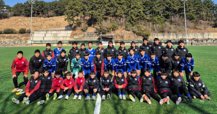 수원중 축구부 단체사진