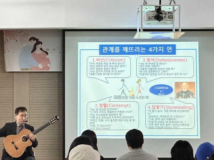 관계를 깨뜨리는 4가지 언어(비난, 경멸, 방어, 담쌓기)