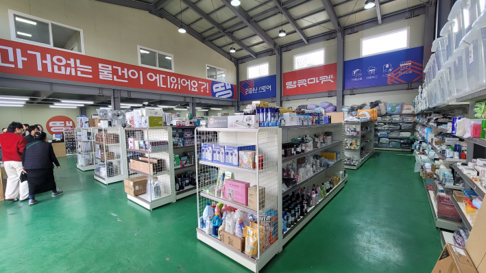 땡큐마켓 수원권선점의 본격적 운영이 시작됐다.    