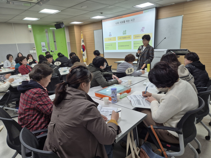 나와 서로를 아는 시간을 가졌다