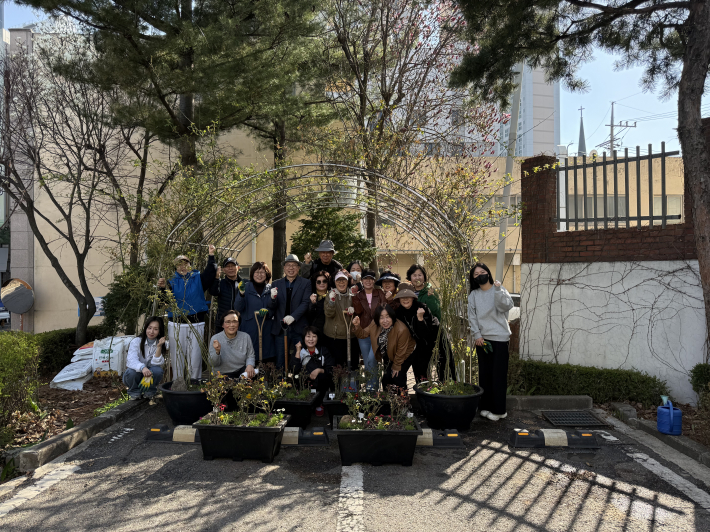 가드닝 교육 실습 사진1