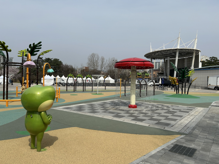 새빛콘서트 무대 준비 현장