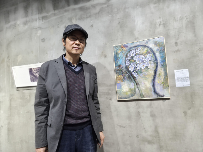 '봄으로부터' 자연의 소생과 인간의 감정을 담은 작품을 소개하는 이오연 작가