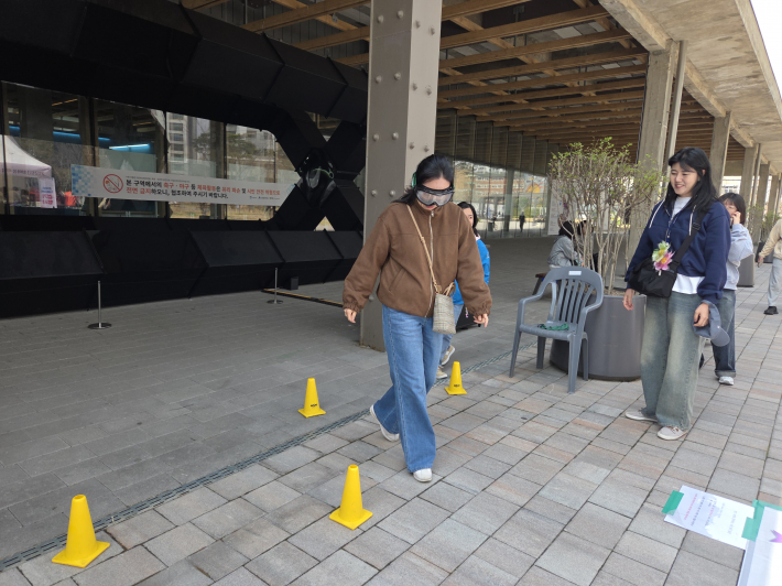 음주 보행 체험