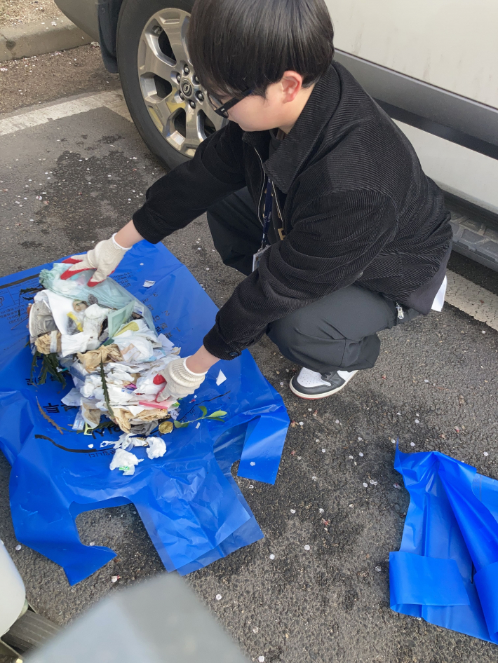 영통3동, 관내 공동주택을 대상으로 생활쓰레기 분리배출 점검 실시