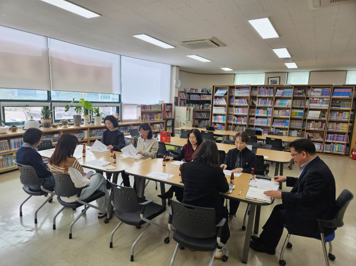 영통1동 새마을문고 월례회의