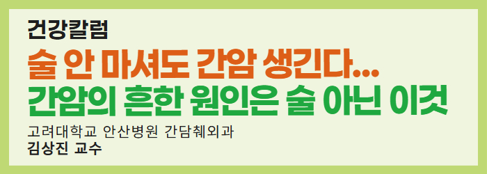술 안 마셔도 간암 생긴다... 간암의 흔한 원인은 술 아닌 이것