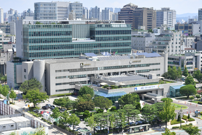 수원특례시시청사 전경
