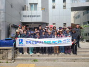 매탄2동 통장협의회, 관내 환경정비활동(제초) 실시