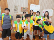 상촌초록봉사단 기획부터 운영까지 지역사회 축제 체험부스 큰 호응