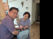 여름나기 물품 전달