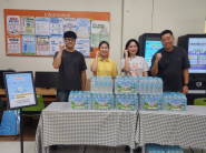 수도권기상청  생수 나눔 행사 사진