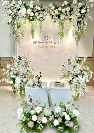 영통구 혼인신고 축하 포토존 운영사진
