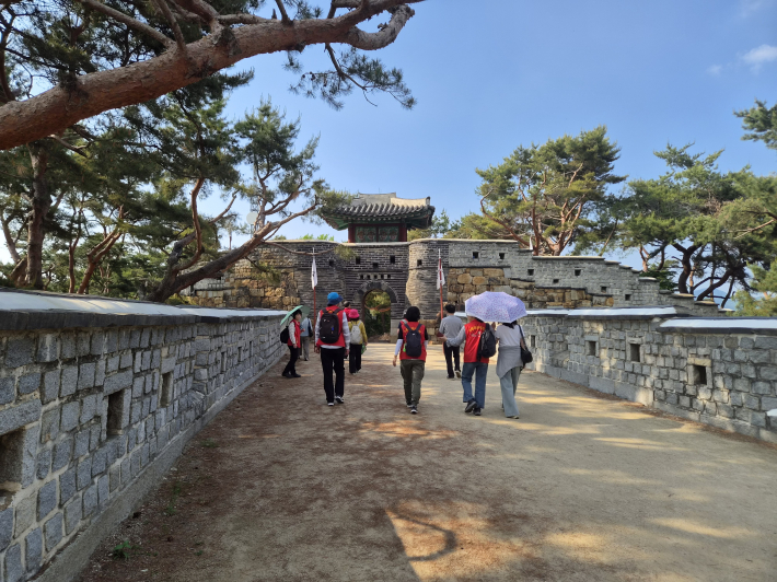 수원화성 화양루 가는 길 용도