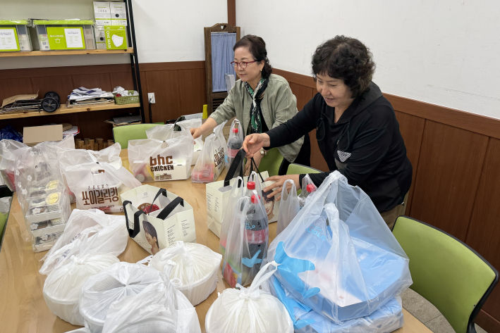수원시 장안구 정자2동, 지역사회가 함께하는 나눔 '오늘은 맛난데이'