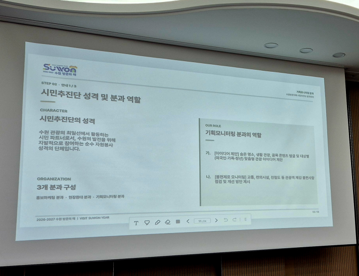 기획모니터링분과의 역할 설명