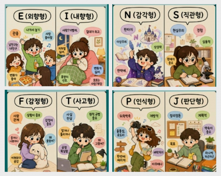 나의 MBTI 알아보기