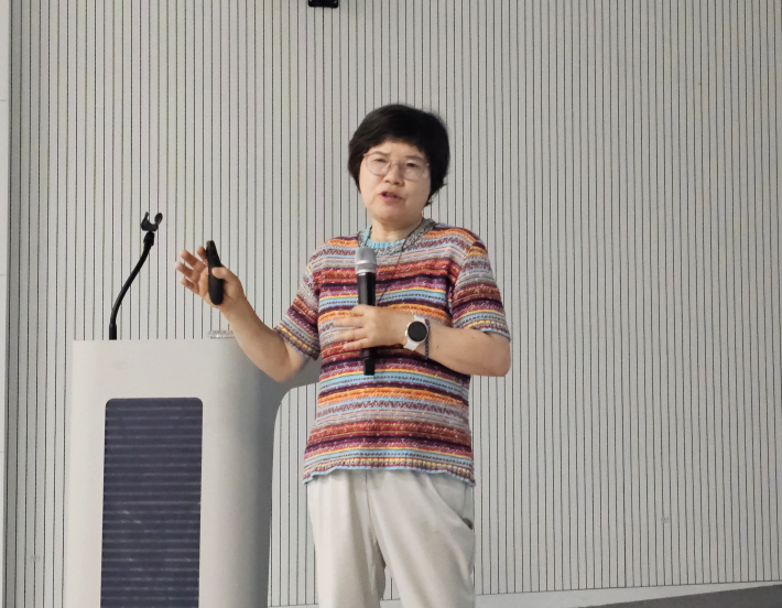 정부희 박사가 강연모습