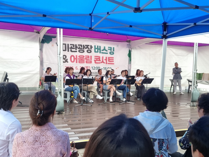 매탄3동,「미관광장 버스킹」및「어울림 콘서트」개최