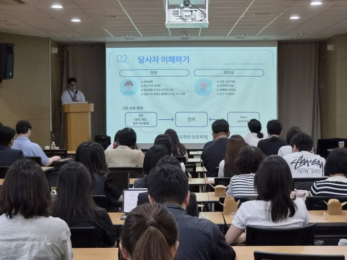 광교종합사회복지관의 성년후견제도 적용 사례 중심 사례관리 실천 과정 공유