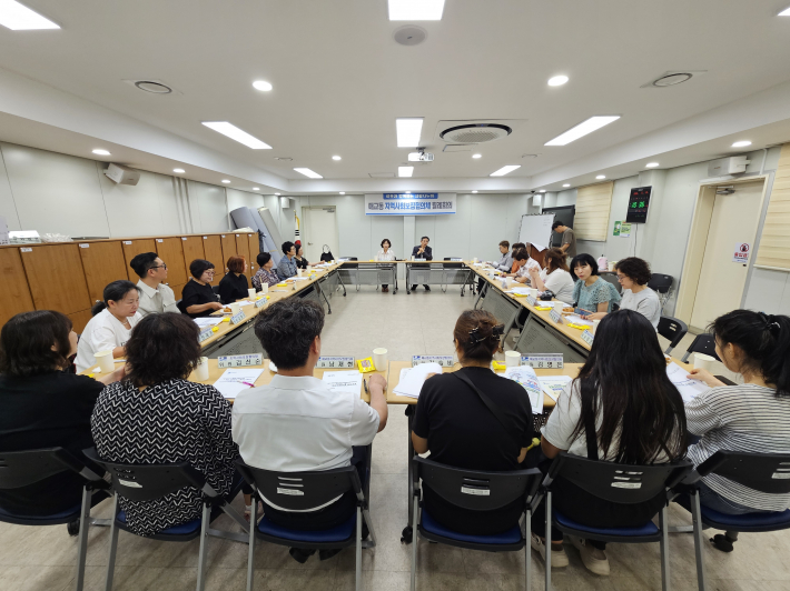 2026년 7월 매교동 지역사회보장협의체 월례회의 개최