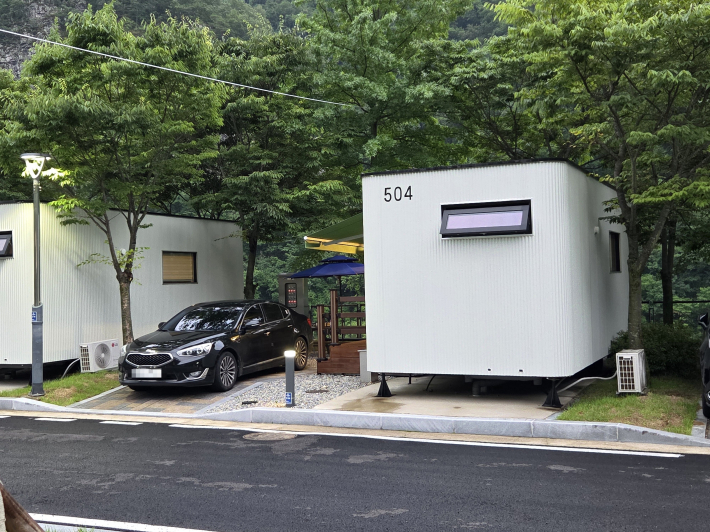 청량산 수원캠핑장 '이지야영장'