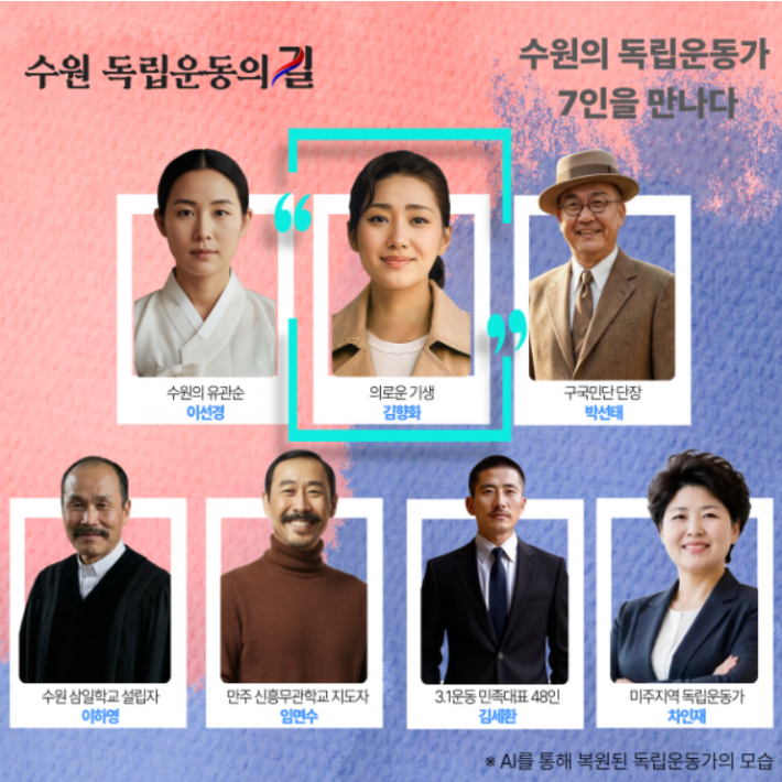 수원 독립운동가 7인