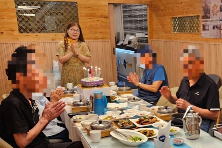 조원1동 지역사회보장협의체, 홀몸어르신들에게 사랑의 생신상 대접