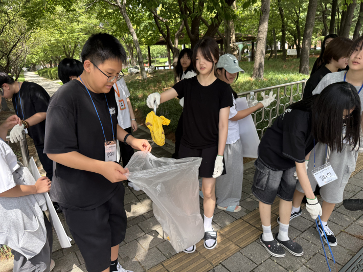 영통종합사회복지관, 제48기 영통 청소년자원봉사학교 활동 모습