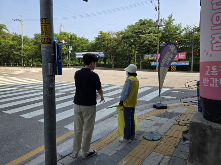 노인일자리 모니터링(현장지도) 사진