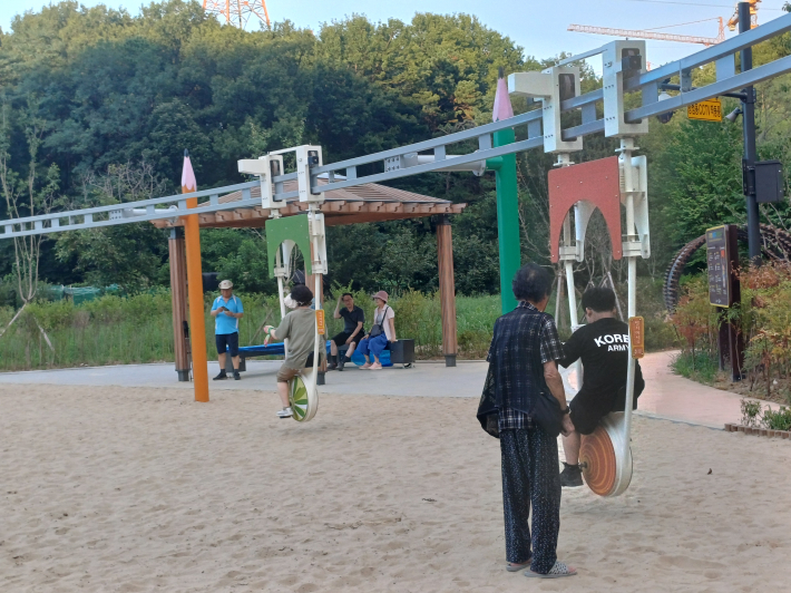 탄소 저감 체험 마당 전경