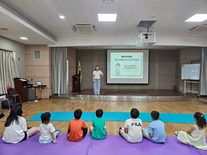 꿈나무 건강키움 프로젝트 운영중