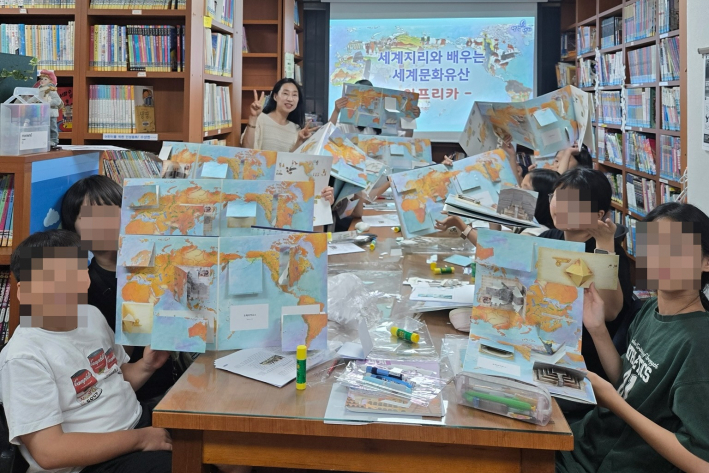 정2새마을문고가 여름방학을 맞아 초등학생 고학년을 대상으로 진행한 역사 체험 프로그램을 운영했다.