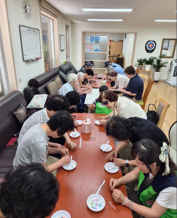 찾아가는 어르신 인지학습프로젝트 활동모습