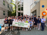 영통1동 주민자치회, 초아봉사단 4기와 함께 손바닥정원 꽃 식재하며 따뜻한 마을 만들기