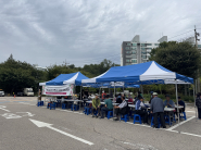 사랑의 밥차 행사 사진