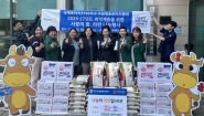 청송로타리 우만1동에 라면, 백미 기부함