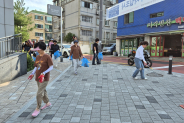 조원1동에서 추석을 맞이해서 대청소를 실시했다.