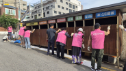 쓰레기분리수거함(에코스테이션) 정비