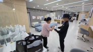 지난달 29일, 경기남부경찰청 자원봉사단 ‘가든버런티어(단장 김정원)’는 직접 만든 도시락 15팩을 매산동에 전달했다.