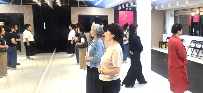 실버 모델 리허설