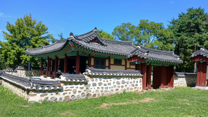 유서깊은 영화정 전경