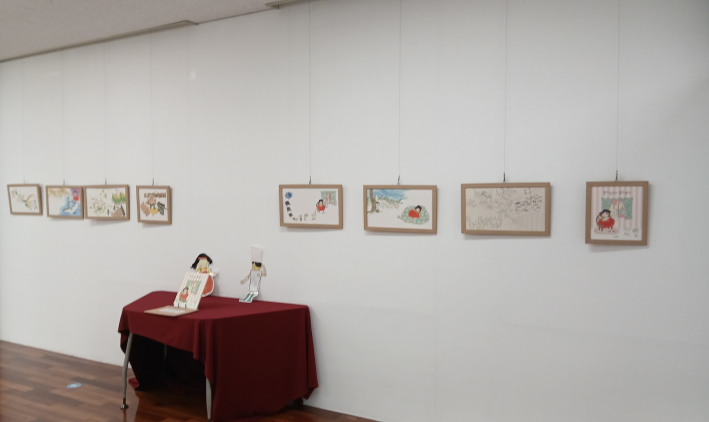 이영경 작가 그림책 전시장면