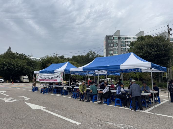 사랑의 밥차 행사 사진