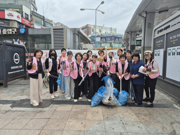 매산동, 화홍라이온스 새빛 새단장