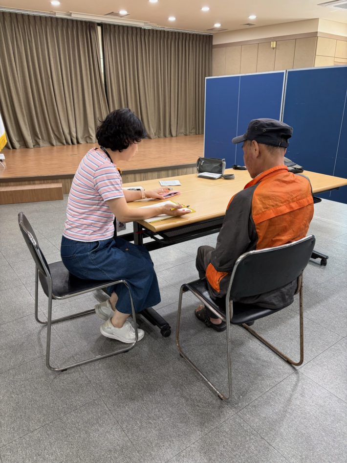 화서1동 행정복지센터 치매선별검사