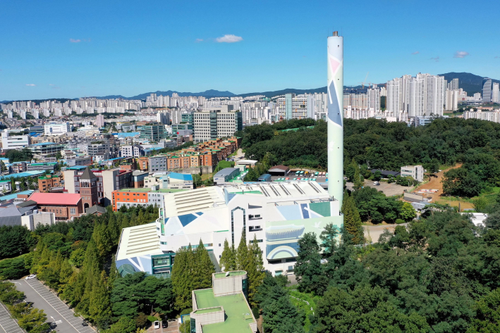 수원시자원회수시설 전경.