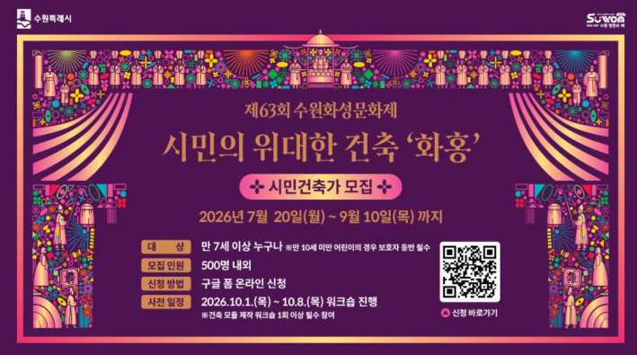 지난 7월 20일부터 9월 10일까지 시민건축가를 모집했다.